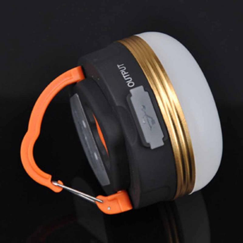 3 Modes USB Charging Camping Lights 5LED Outdoor Tents Light Emergency Flashlight for Mobile Phone Charging with Magnet